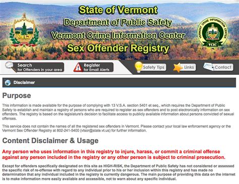 Bristol Police Hosting Forum On Sex Offender Registry Vermont Public