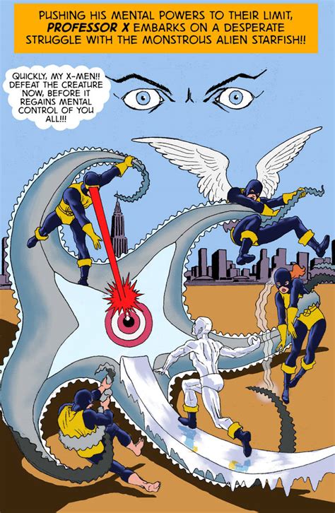 Tliid What If The X Men Fought Starro By Nick Perks On Deviantart