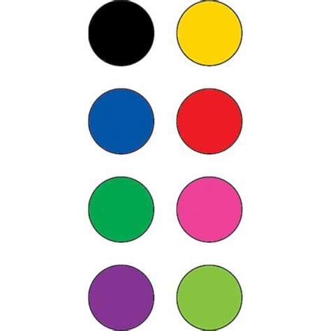 Colorful Circles Mini Stickers 1 Qfc