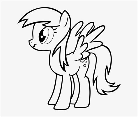 Download My Little Pony Derpy Coloring Pages Transparent Png Download