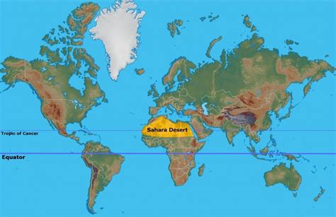 28 Sahara Desert On Map Of The World Maps Online For You
