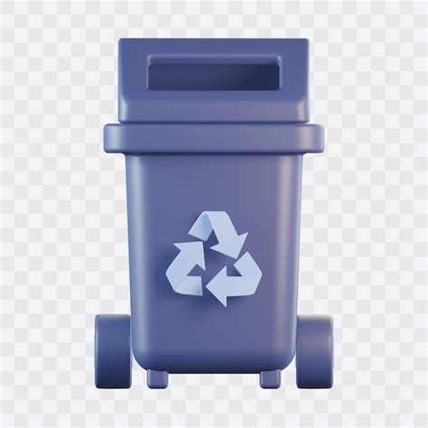 Premium Psd Recycle Bin 3d Icon