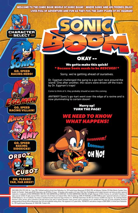 Sonic Boom Issue 7 Read Sonic Boom Issue 7 Comic Online In High