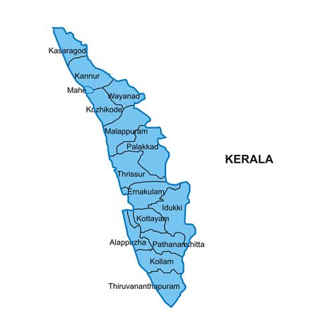 Share More Than 68 Sketch Of Kerala Map Ineteachers