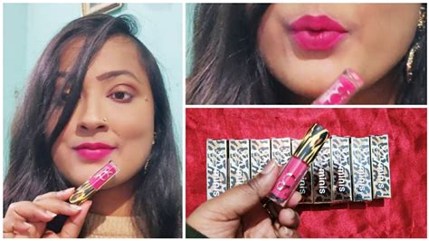 Stay Quirky Mini Liquid Lipsticks Swatchesreview Youtube
