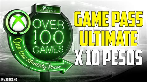 1 ó 3 Meses De Game Pass Ultimate X 10 Pesos Ivegetaia Youtube