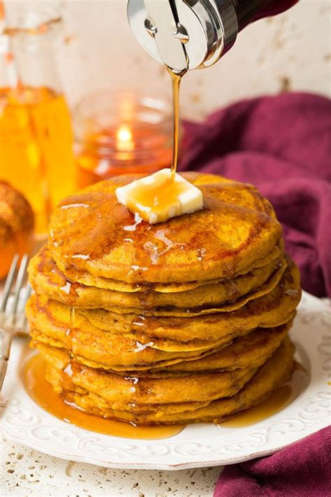 The Best Pumpkin Pancakes - Cooking Classy