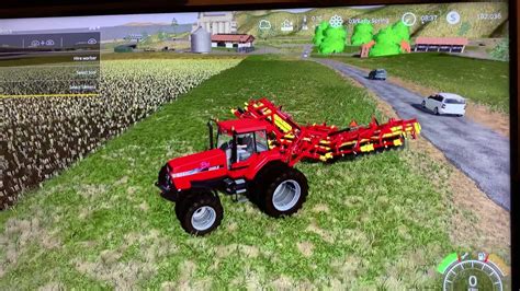 Farming Simulator 19 Plowing Planting Youtube
