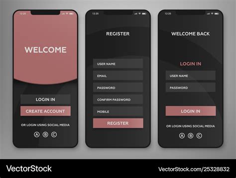 Mobile App Login Page Ui Design Creative Form Ideas