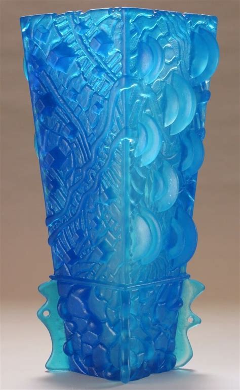 Cast Glass Forms Art Of Glass Cast Glass Paper Lamp Sculptures
