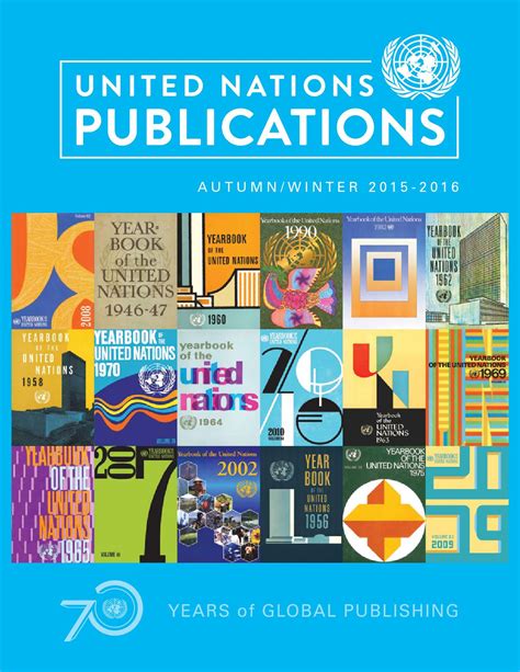 Un Publications Autumn Winter 2015 2016 Catalogue By United Nations