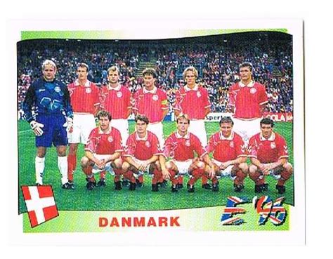 Uefa European Championship European Championships Euro 1996 Michael Laudrup Panini England