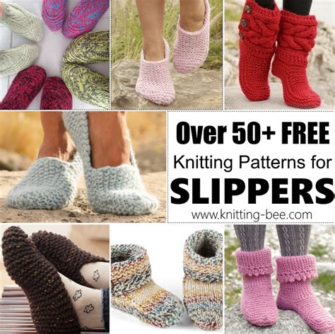 5 Free Knitted Slipper Patterns Pdf