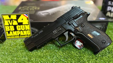 Marui P226 Sig Sauer Rail Asgk Gas Blowback รีวิวทดสอบปืนอัดแก๊สญี่ปุ่น