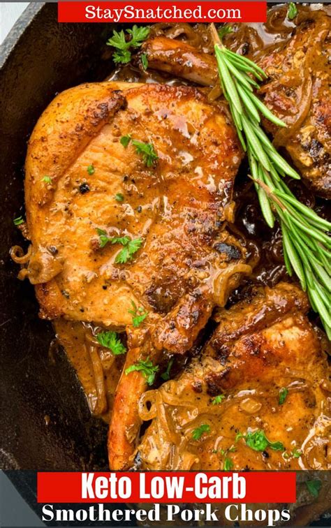 Bake them for about 7 to 8 minutes, and then flip them over. Keto Low-Carb Smothered Pork Chops is a quick and easy pan ...