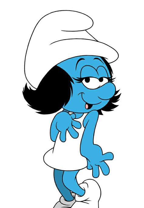 Vexy Smurf Smurfs Drawing Cartoon Coloring Pages Smurfs