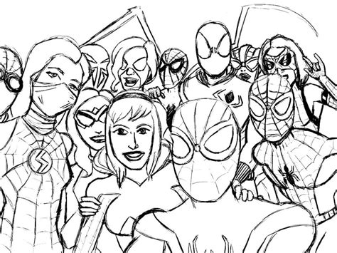 Miles Morales Color Page Miles Morales Coloring Pages Free Printable