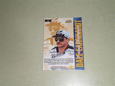 Check spelling or type a new query. Dale Earnhardt Sr Autographed card Nascar racing 1996 RARE - Trading Cards