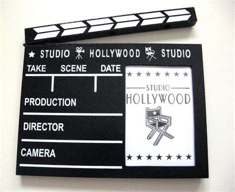 Hollywood Photo Frame And Clapper Board From Hollywood California 24
