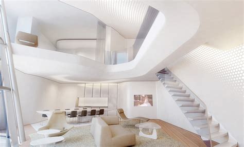 Zaha Hadid Designs Interiors For Dubais Opus Office Tower