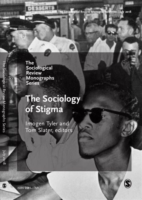 The Sociology Of Stigma Cover 1 Professor Imogen Tyler