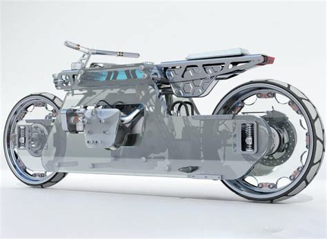 Mikhail Smolyanovs Nuclear Bike Is A Transparent Mechanical Beauty