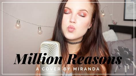 Million Reasons Lady Gaga Cover Youtube