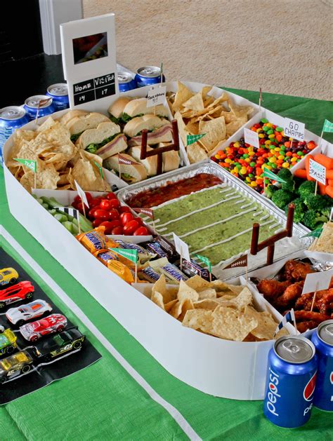 Learn How To Build An Epic Snack Stadium In A Few Simple Steps Game Day Snacks Snacks Für