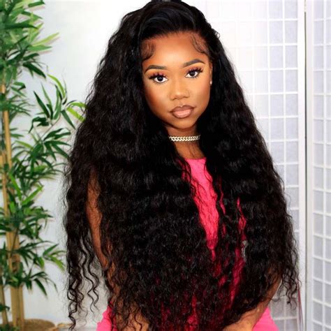 Wiggins Hair Loose Deep Wave 13x4 Lace Frontal Wigs Deep Parting 5x5 Closure Wigs And 13x6