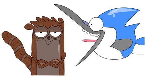 Mordecai And Rigby Vector By Karmakira On Deviantart