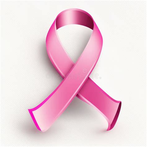 Roze Lint Een Symbool Voor De Bewustwording Van Borstkanker Roze