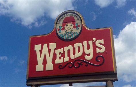 wendy s hamburger fast food restaurant wendy s logo wendy… flickr