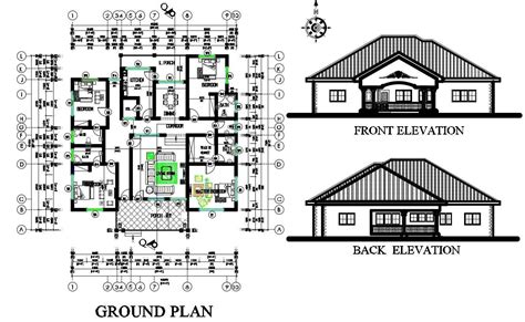 House Design Floor Plan Drawings