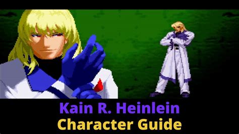Kain R Heinlein Character Guide Garou Mark Of The Wolves Youtube