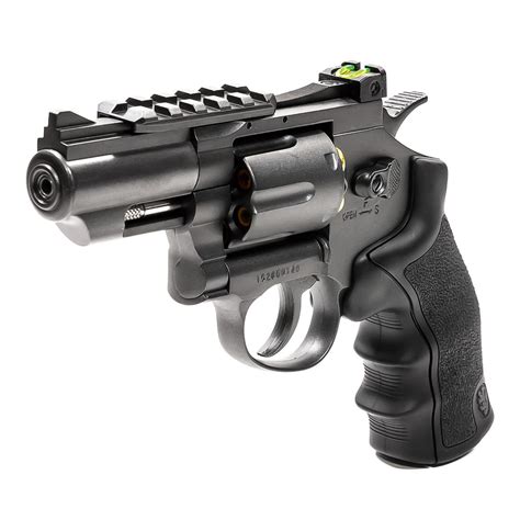 Black Ops Usa Exterminator 25 Revolver Gunmetal Co2 Bb Gun 177
