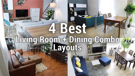 4 Best Living Room Dining Combo Layouts Mf Home Tv You