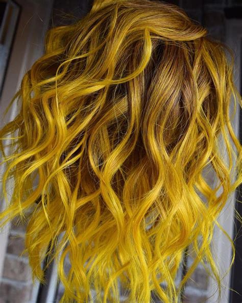 Yellow Ombré Hair Idea Inspiration How To Bright Fun Hair Color Guy