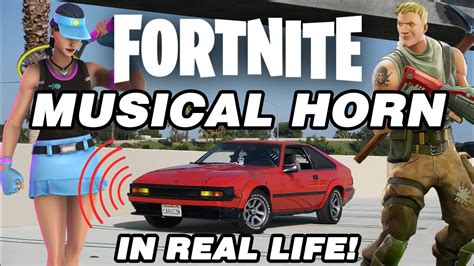 Fortnite Car Musical Horn In Real Life Public Reactions