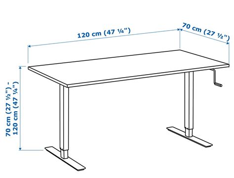 Ikea Desk Dimensions Best Design Idea