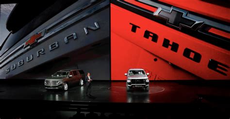 General Motors Unveils New Chevy Tahoe Suburban Suvs Altdriver