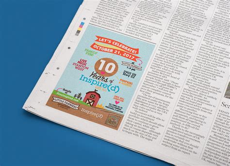 Download Free Vertical Newspaper Print Advert Mockup PSD - Good Mockups