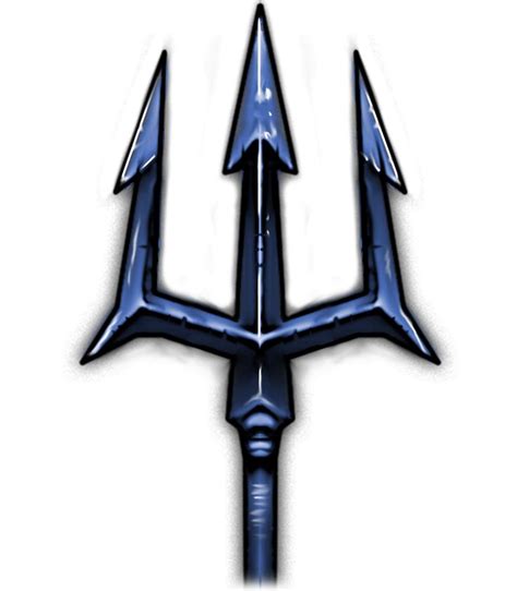 Blue Steel Trident Tattoo Ideas Poseidon Symbol Poseidon Trident Tiki Tattoo Art Tattoo