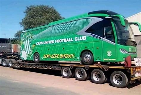 All information about maritzburg utd. Nyasha Mushekwi luxury bus donated to CAPS United not ...