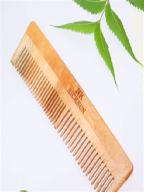 Buy Nicksun Neem Wood Regular Comb Hair Brush And Comb For Unisex