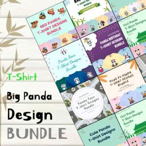 Kung Fu Panda Svg T Shirt Designs Bundle Masterbundles