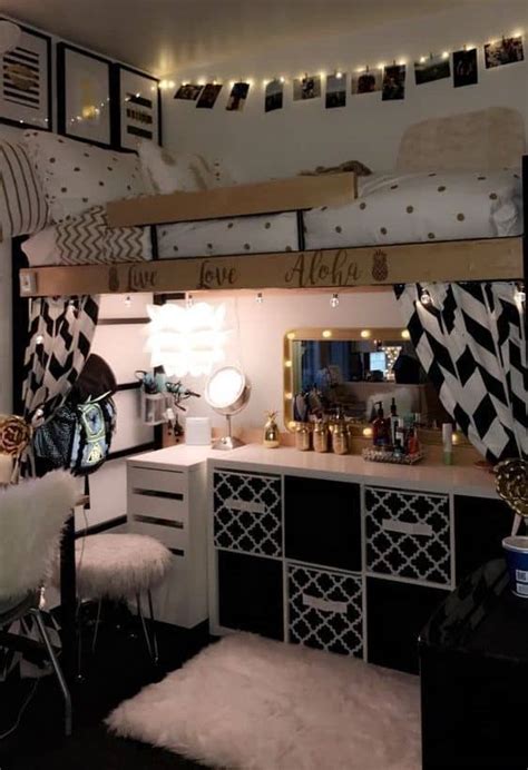 31 Insanely Cute Dorm Room Ideas For Girls To Copy This Year By Sophia Lee