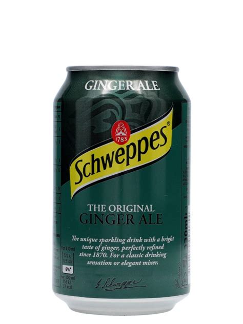 Schweppes Ginger Ale 330ml X 24 Cans Dial A Drink Hong Kong