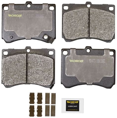 Disc Brake Pad Set Total Solution Semi Metallic Brake Pads Front Monroe Dx473 Ebay