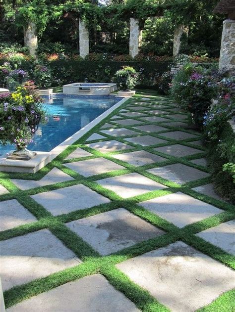 Cool Love This Idea Flowering Ground Cover Between Flagstone Pavers