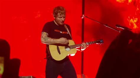 The shape of ed sheeran's southeast asia tour is getting clearer everyday, sheerios. Ed Sheeran Madrid 2017 - Divide Tour - Bloodstream - YouTube
